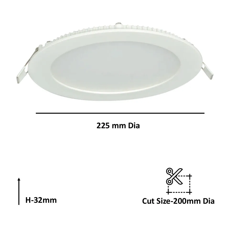 18w Round Smd Led Slim Panel 4019