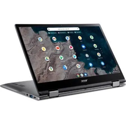 Acer R841T-S5Va Chromebook 33.8 Cm (13.3") Touchscreen Full Hd Qualcomm Snapdragon 8 Gb Lpddr4X-Sdram 64 Gb Flash Wi-Fi 5 (802.11Ac) Chrome Os Grey