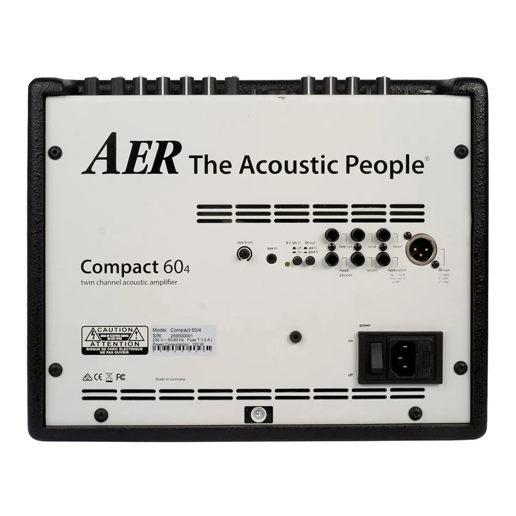 AER Compact 60 Acoustic Amp - Black Splatter