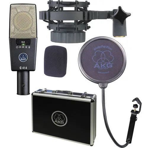 AKG 3059X00050 C414 XLS Large-Diaphragm Multipattern Condenser Microphone