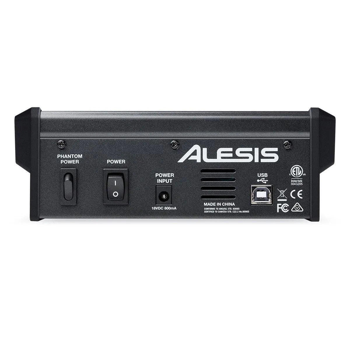 Alesis 4 Channel Analog Mixer and Recording Interface