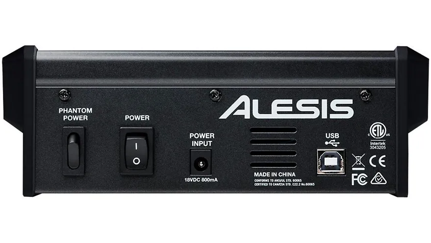 Alesis MultiMix 4 USB FX 4-Channel Mixer with Effects & USB Audio Interface