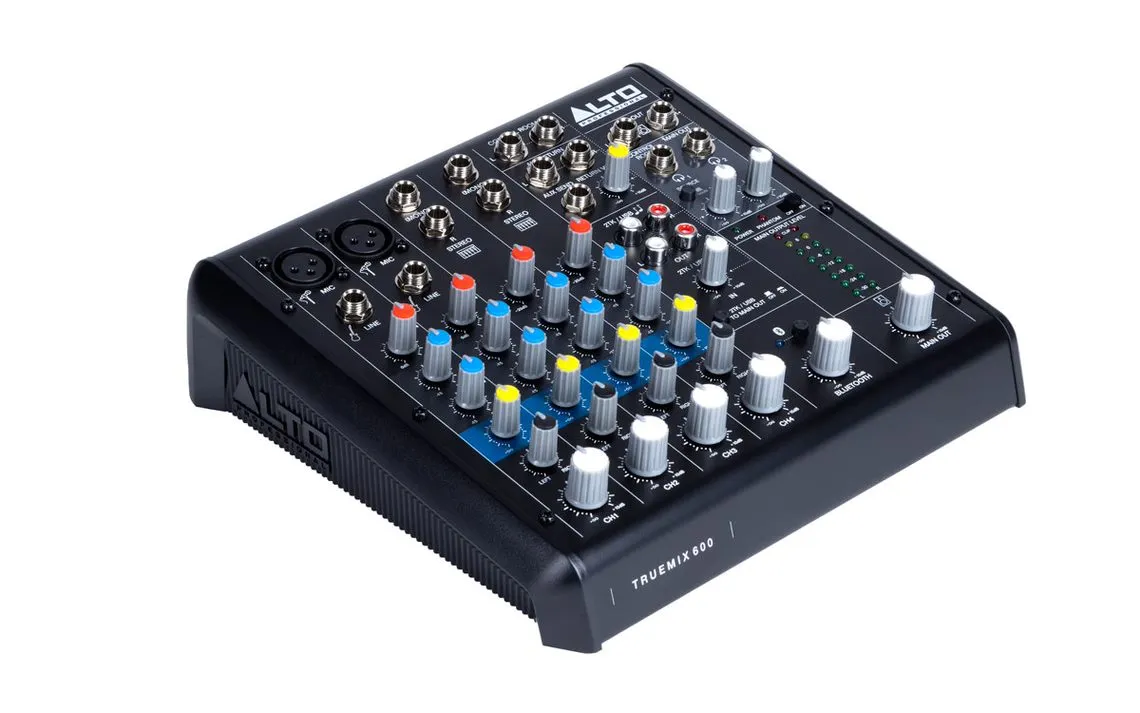 Alto TRUEMIX600XUS 6-Channel Compact Mixer w/USB and Bluetooth