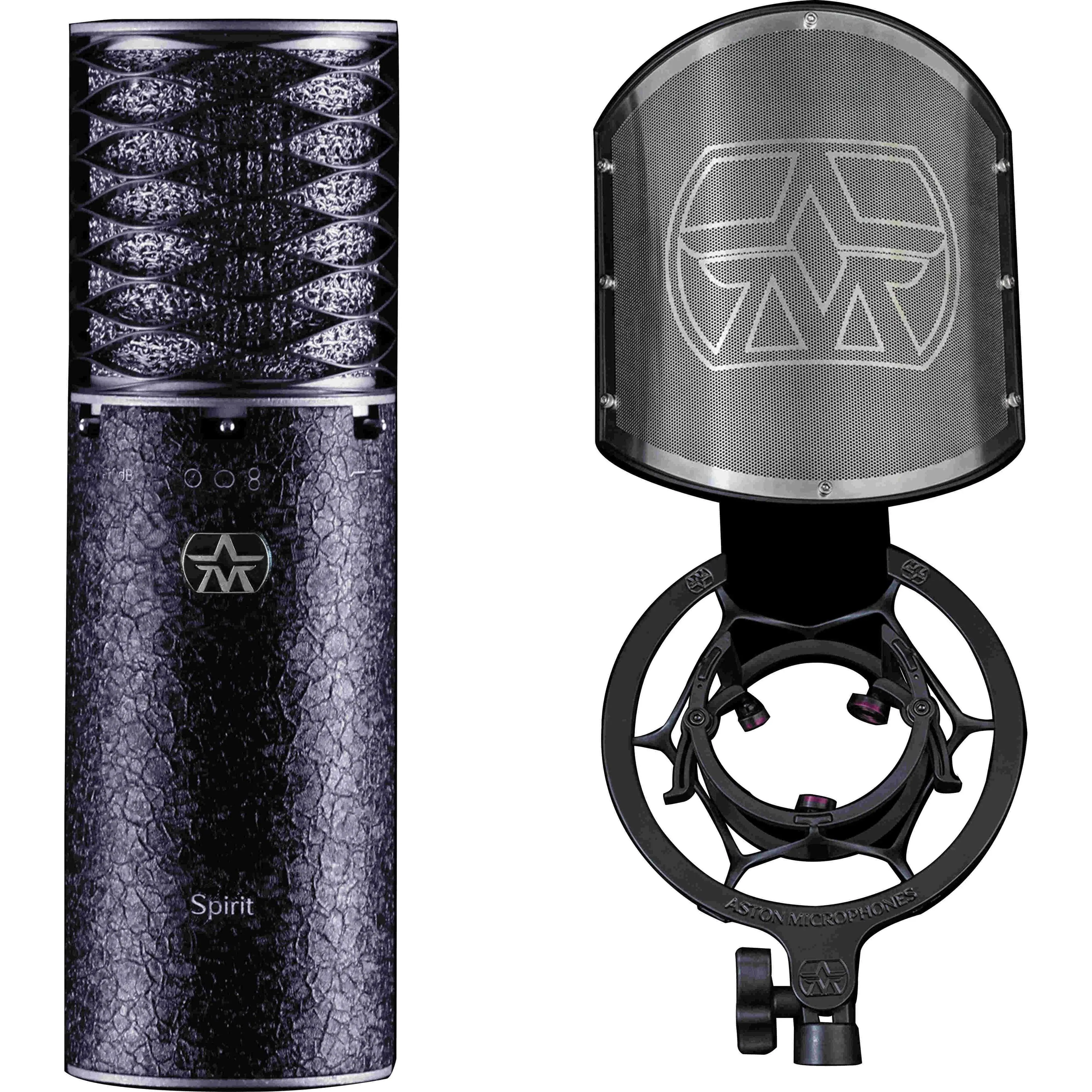 Aston Microphones SPIRIT BLACK BUNDLE Production Kit