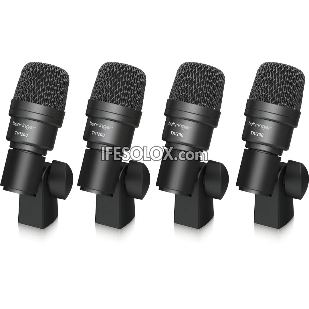 Behringer BC1200 Professional 7-Piece Drum Microphone Set for Studio and Live Applications - Brand New