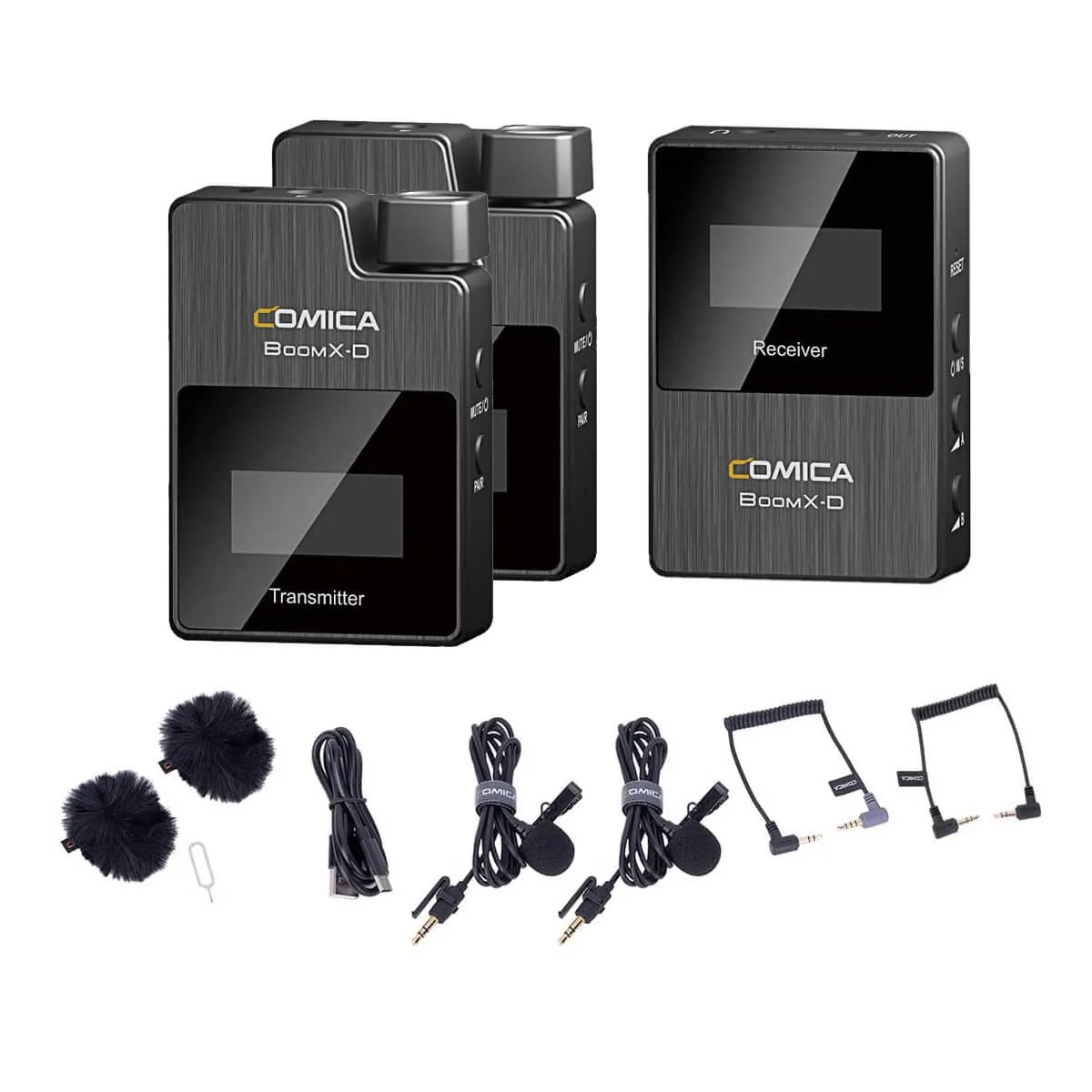 BoomX-D D2 2.4G Wireless Microphone 2x Transmitter & Receiver - CLEARANCE