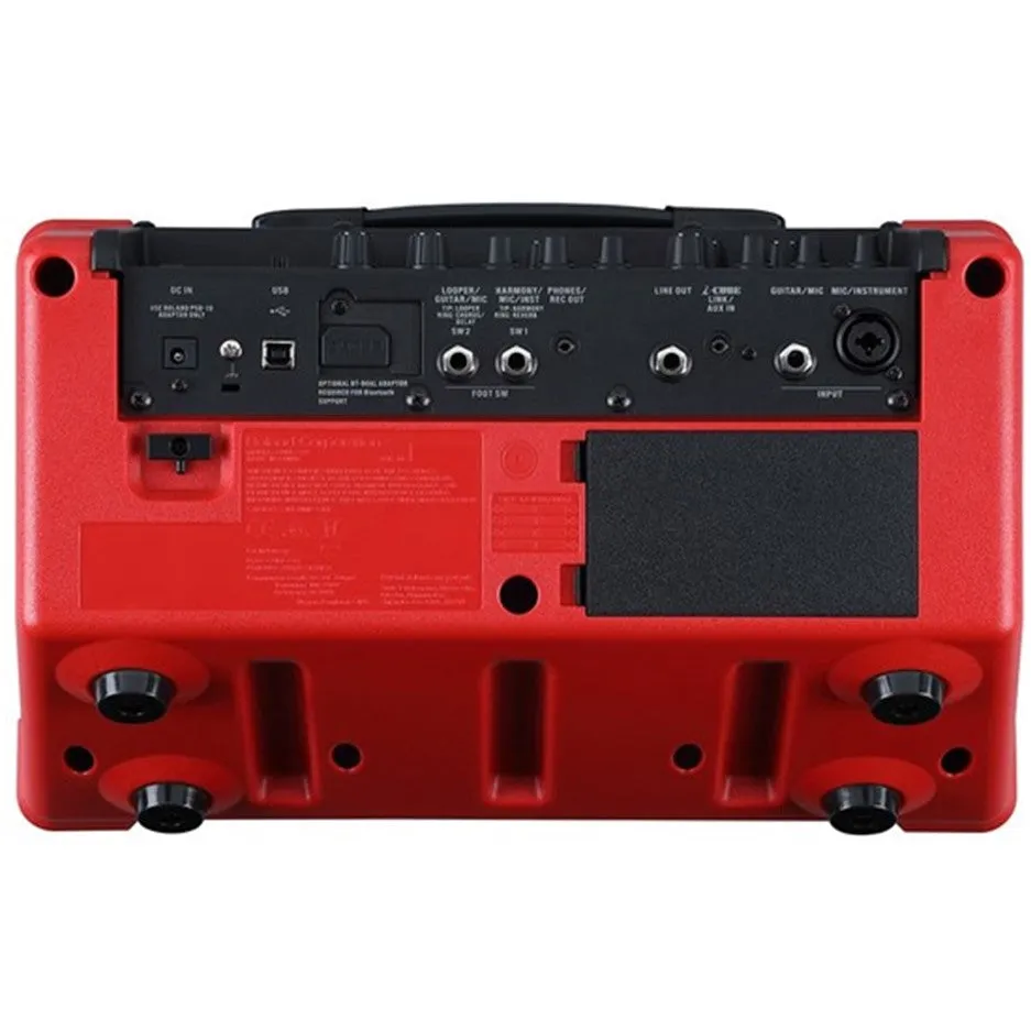 Boss Cube Street 2 Battery Powered Stereo Amp - Red