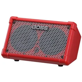 Boss Cube Street 2 Battery Powered Stereo Amp - Red