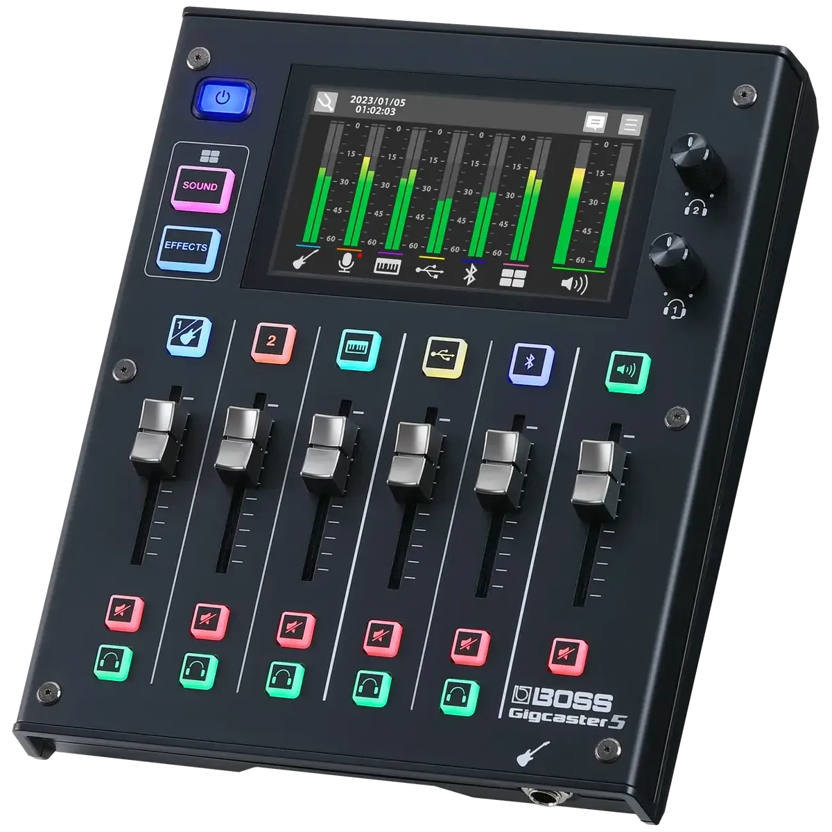 Boss GCS5 Gigcaster 5 Audio Streaming Mixer