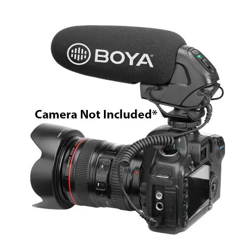 Boya BY-BM3030 On-Camera Shotgun Youtube Microphone