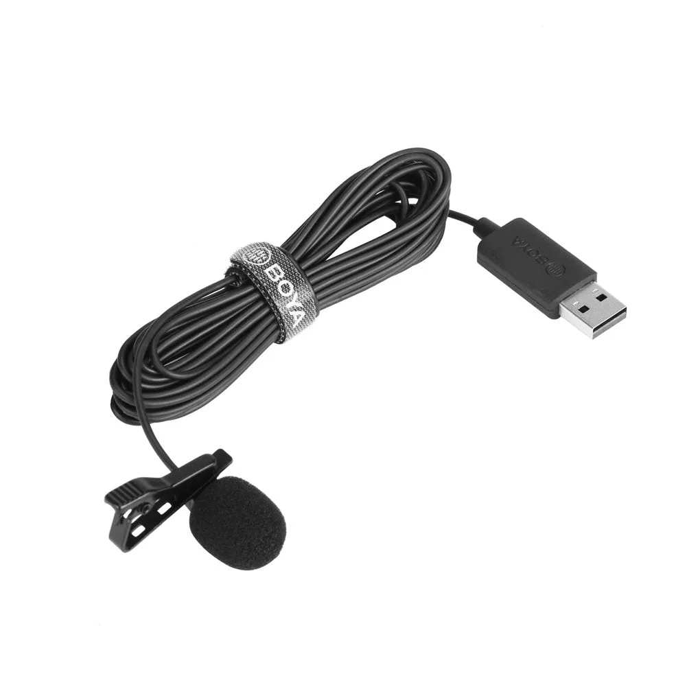 BOYA BY-LM40 USB Lavalier Microphone