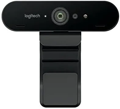 Certified Refurbished - Logitech Brio Webcam - 90 Fps - USB 3.0-4096 X 2160 Video - Auto-Focus - 5X Digital Zoom