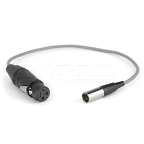 CGPro Mini XLR To XLR Female Cable for BMPCC 4K/6K/6K Pro