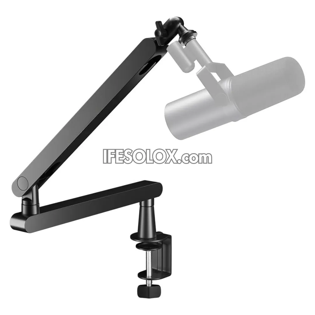 Desktop Low Profile Boom Arm Microphone Stand - Brand New