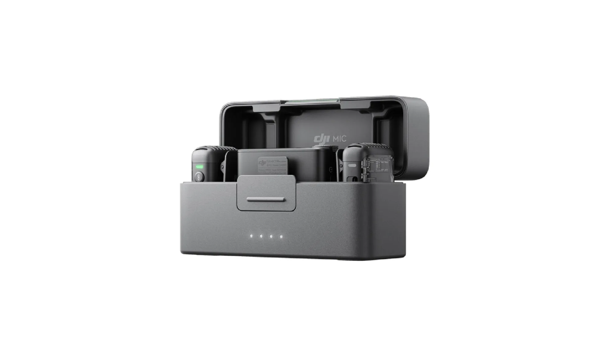 DJI Mic 2 (2 TX   1 RX   Charging Case)（FCC）