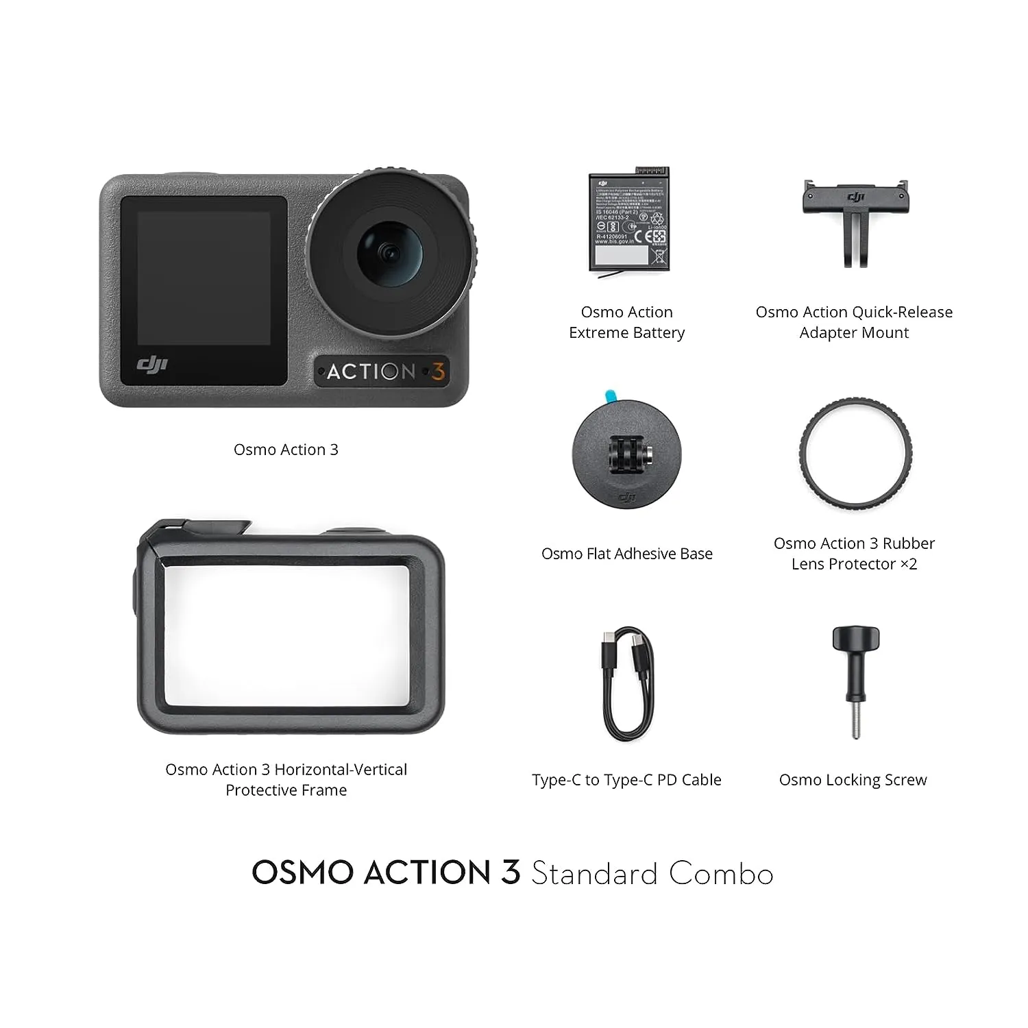 DJI Osmo Action 3 Standard Combo