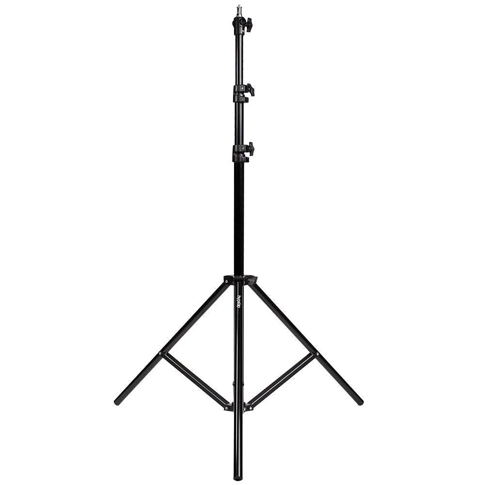 Dynamic Audio & Lighting Boom Arm Set With Heavy Duty Light Stand - Bundle