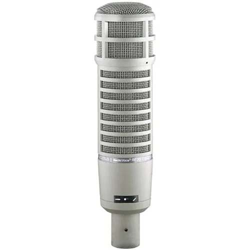 Electro-Voice RE20 Wired Dynamic Microphone - Beige