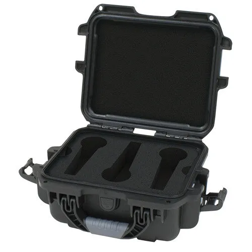 Gator GM-06-MIC-WP Waterproof Case for Handheld Wired Microphones - 6 Microphones