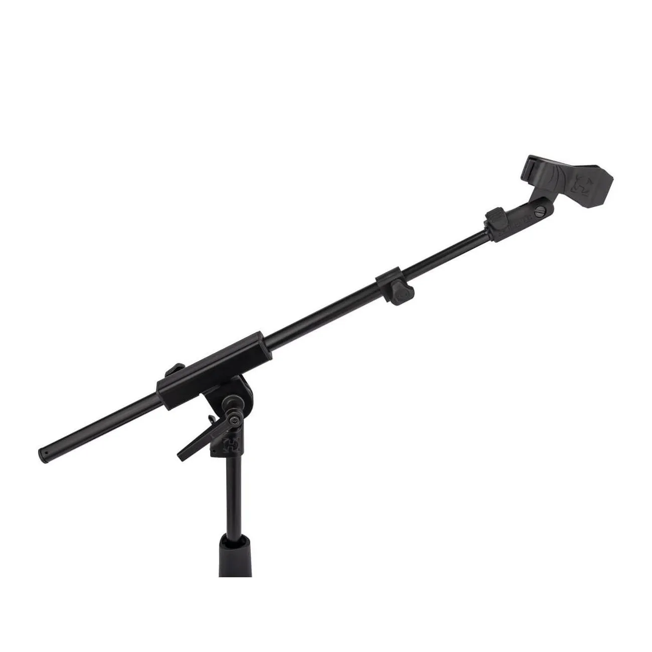 Hercules Low Profile Round Base Microphone Stand w/EZ Microphone Clip