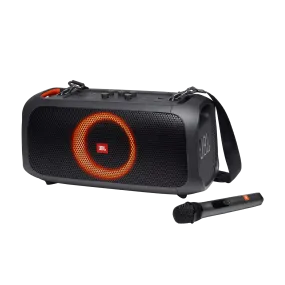 JBL Party Box On-The-Go Portable Party Speaker with Built-in Lights and Wireless Mic