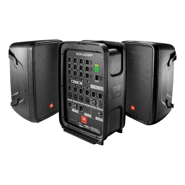 JBL Pro EON208P Pa System With 8-Channel Mixer And Bluetooth