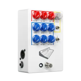 JHS Colour Box V2 Preamp Pedal for Guitars, Microphones, and Line-level Sources