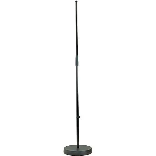 K&M 260 Round Base Microphone Stand (Black)