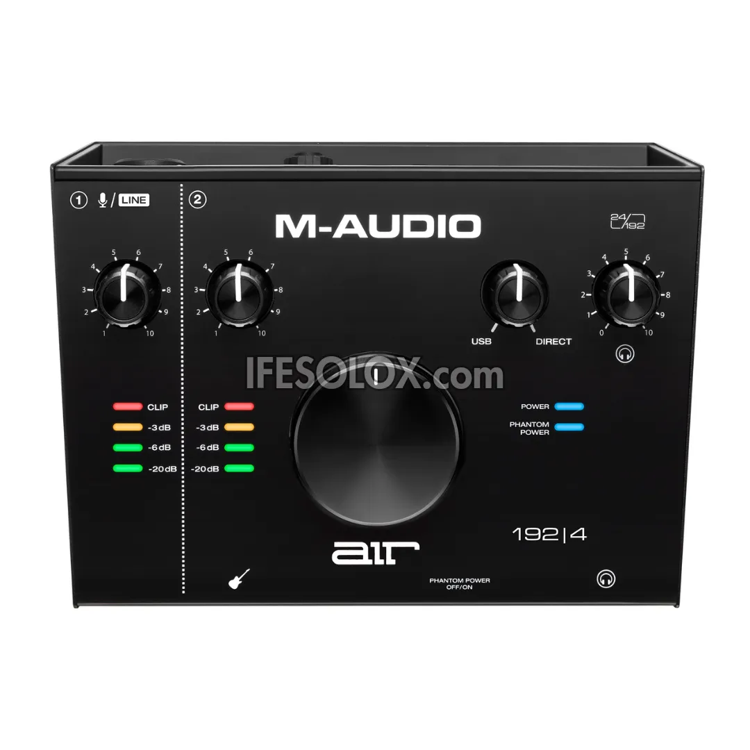 M-AUDIO AIR 192 x4 Vocal Studio Pro for Podcasting, Live Streaming and Studio Sessions - Brand New