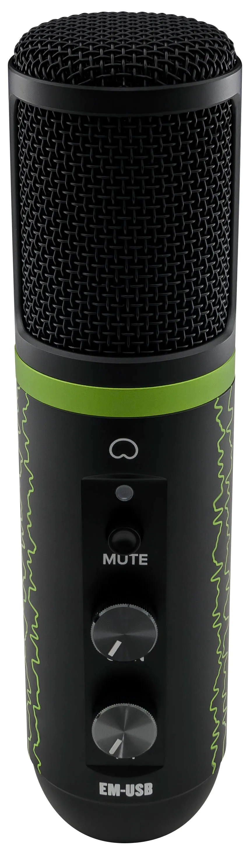 Mackie EM-USB Condenser Microphone - Limited Edition Green Lightning