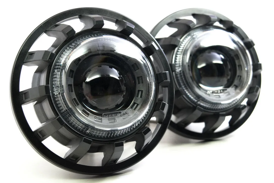 Morimoto Super7 Bi-LED Headlights 7" Round (Pair)