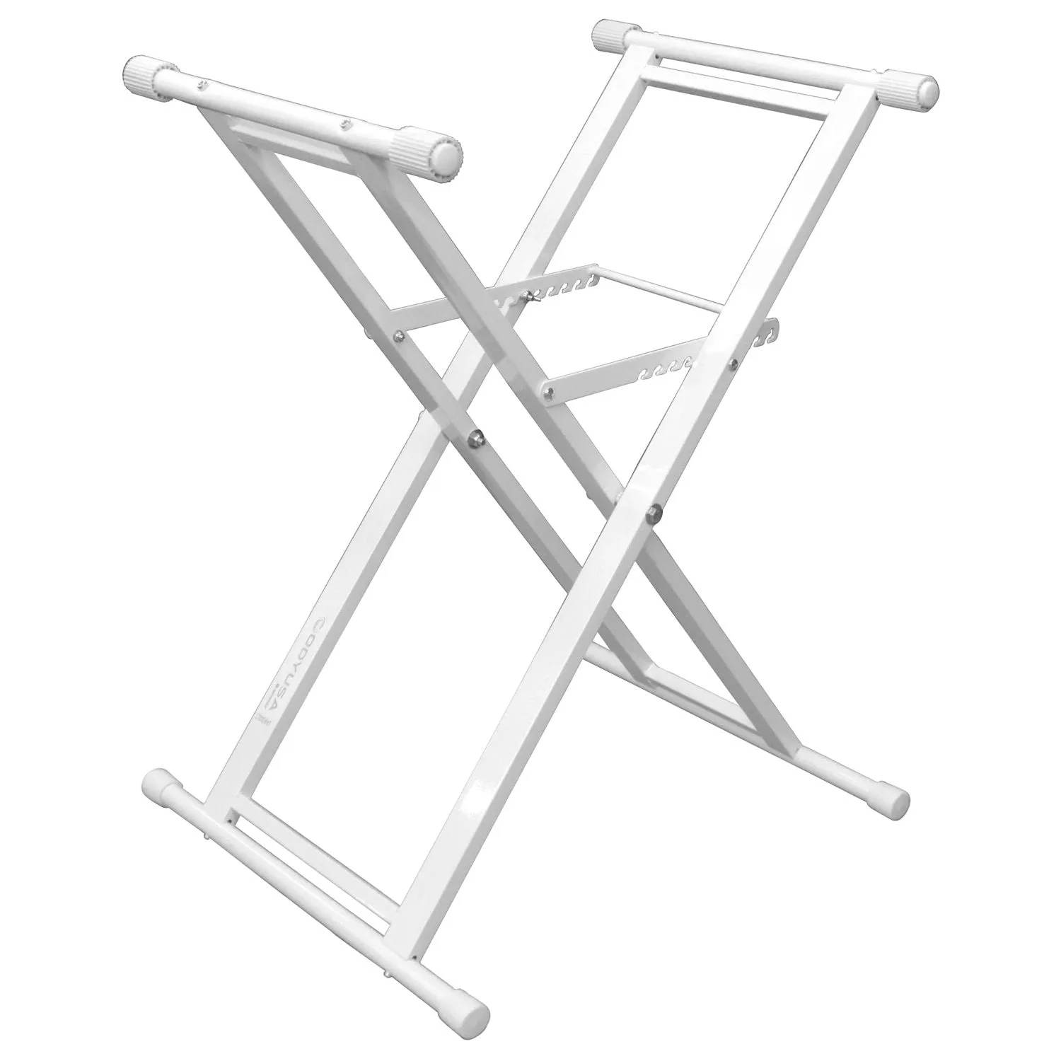 Odyssey LTBXSWHT - White Heavy-Duty X-Stand for DJ Coffins and Controller Cases