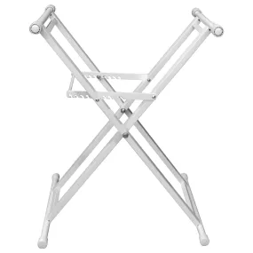 Odyssey LTBXSWHT - White Heavy-Duty X-Stand for DJ Coffins and Controller Cases