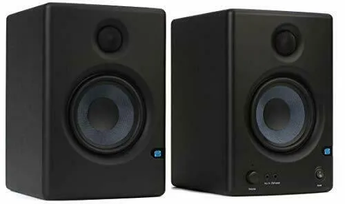 Presonus AudioBox 96 Audio Interface Full Studio Bundle with Studio One Artist Software Pack w/Eris 4.5 Pair Studio Monitors and 1/4" TRS to TRS Instrument Cable