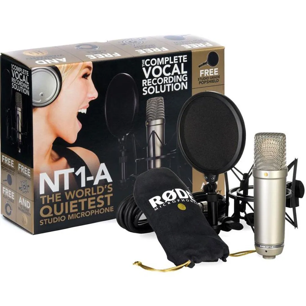 Rode NT1-A 1" Cardioid Condenser Microphone