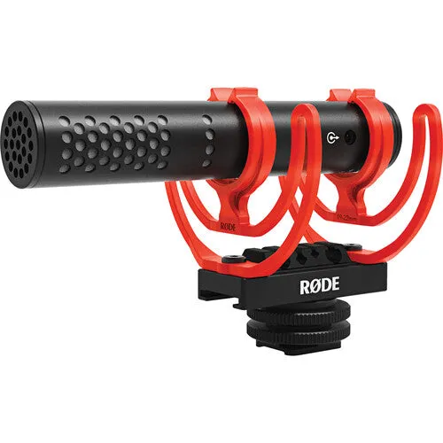 Rode VideoMic GO II Ultracompact Analog-USB Camera-Mount Shotgun Microphone