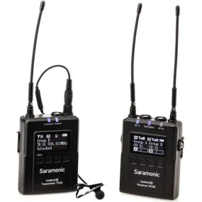 Saramonic UWMIC9S KIT1 Camera-Mount Wireless Omni Lavalier Microphone System (514 to 596 MHz)