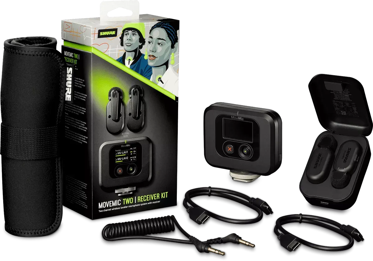 SHURE MOVEMIC TWO RECEIVER KIT