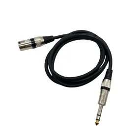 Strauss & Wagner Zala 3-pin XLR Male to 6.35mm (1 / 4”) Male Upgrade Cable