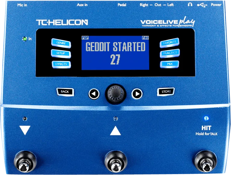 TC Electronic Helicon VoiceLive PLAY Vocal Effects/Harmony Processor