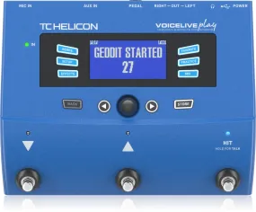 TC Helicon Voicelive Play Vocal Effects Processor