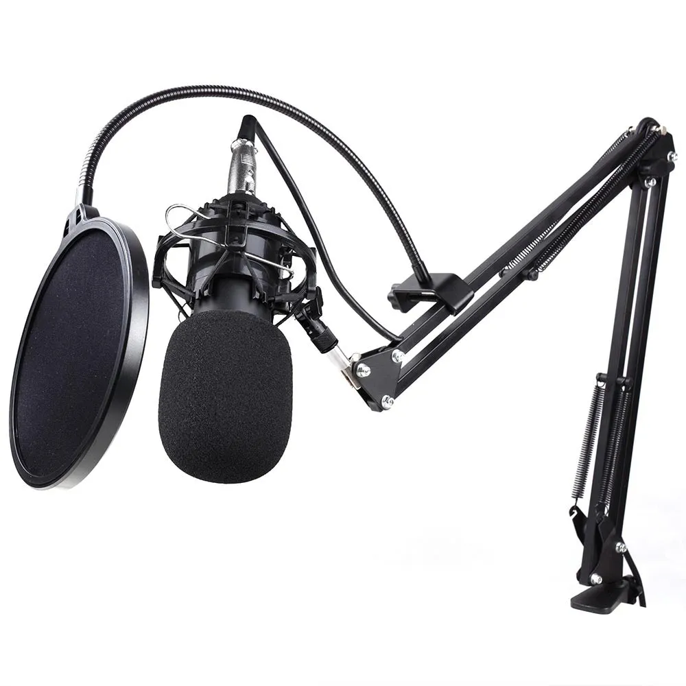 TheLAShop Studio BM800 Condenser Microphone Kit w/ Shock Mount