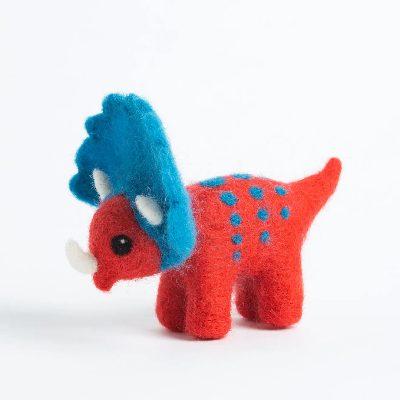 Triceratops Needle Felting Kit