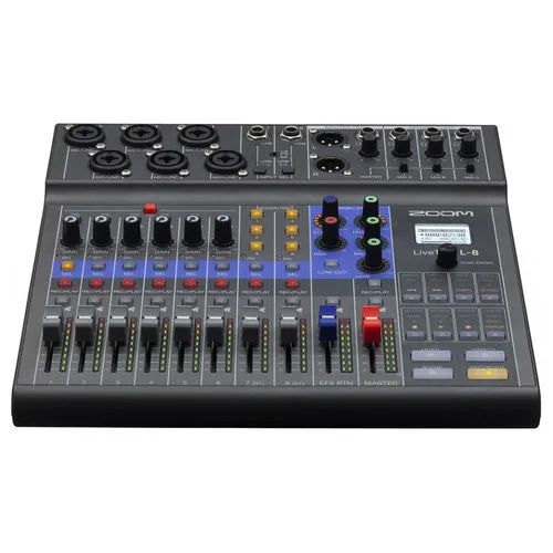 Zoom L8 Livetrak Portable 8-ch Digital Mixer